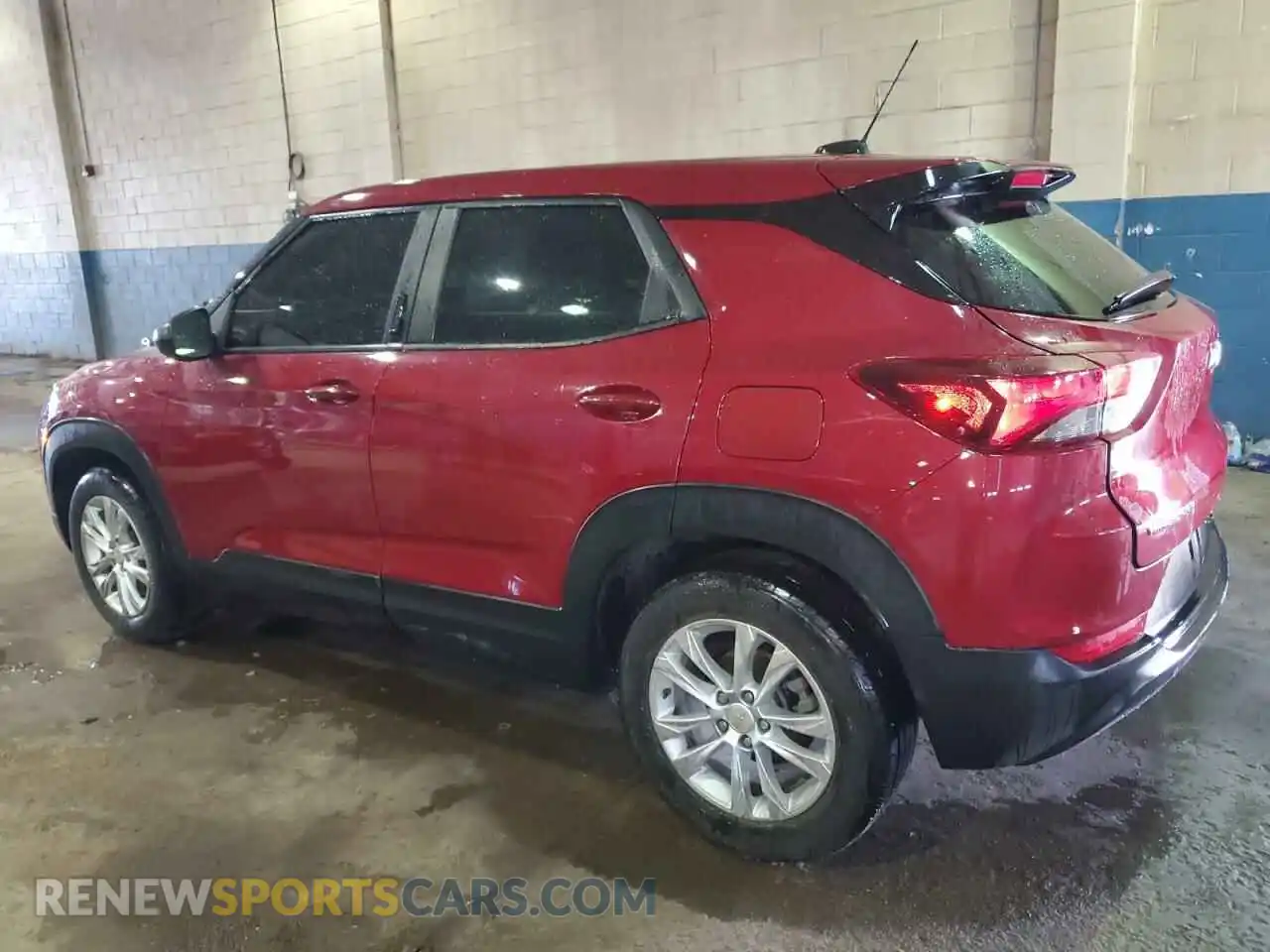 2 Photograph of a damaged car KL79MMS28MB133582 CHEVROLET TRAILBLZR 2021