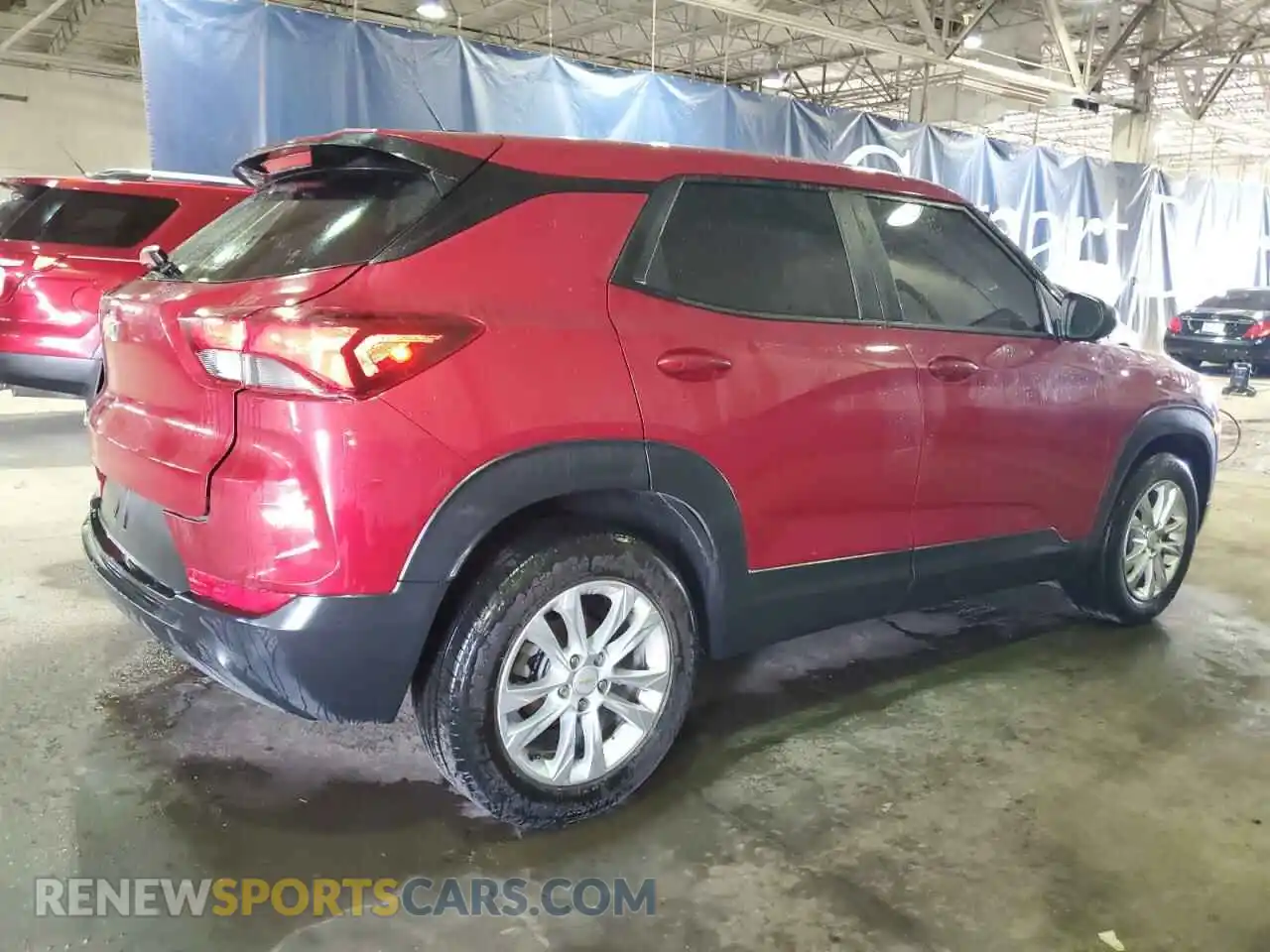 3 Photograph of a damaged car KL79MMS28MB133582 CHEVROLET TRAILBLZR 2021