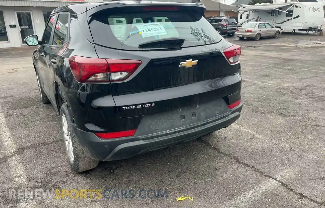 3 Photograph of a damaged car KL79MMS29MB005593 CHEVROLET TRAILBLZR 2021