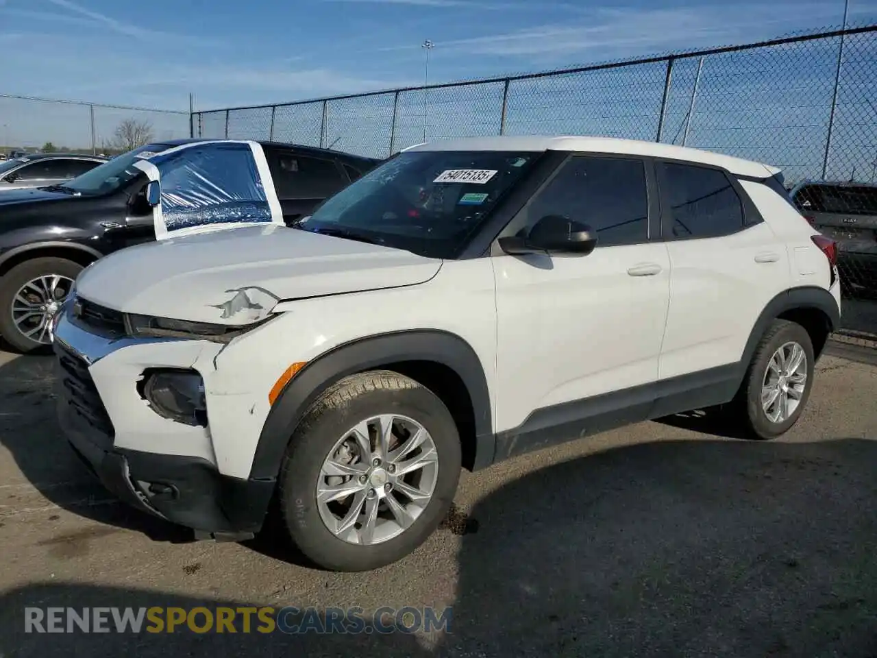 1 Photograph of a damaged car KL79MMS2XMB181570 CHEVROLET TRAILBLZR 2021