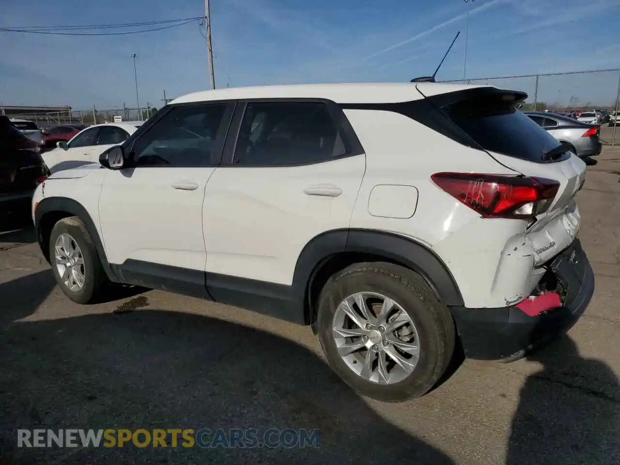 2 Photograph of a damaged car KL79MMS2XMB181570 CHEVROLET TRAILBLZR 2021