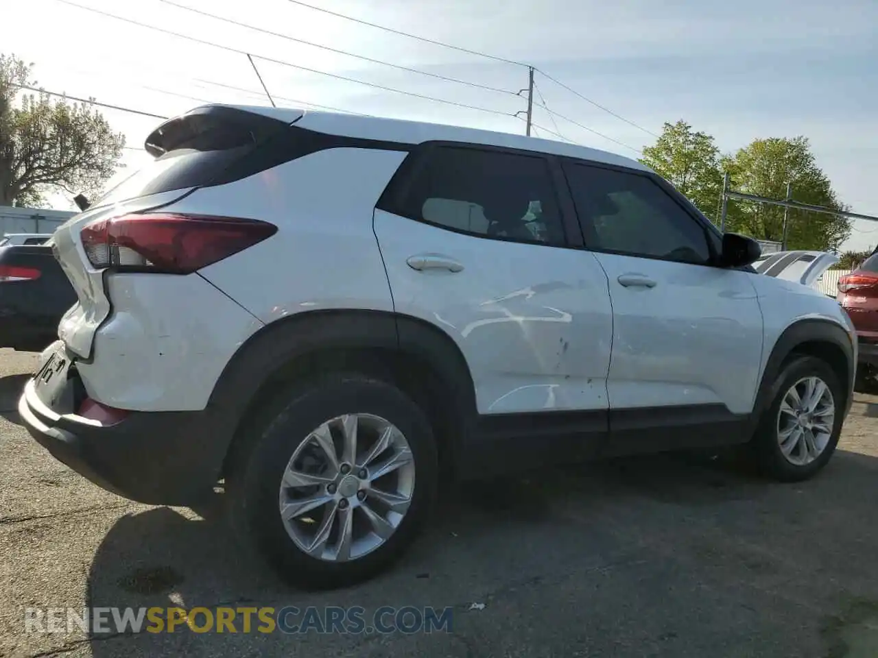 3 Photograph of a damaged car KL79MMS2XMB181570 CHEVROLET TRAILBLZR 2021