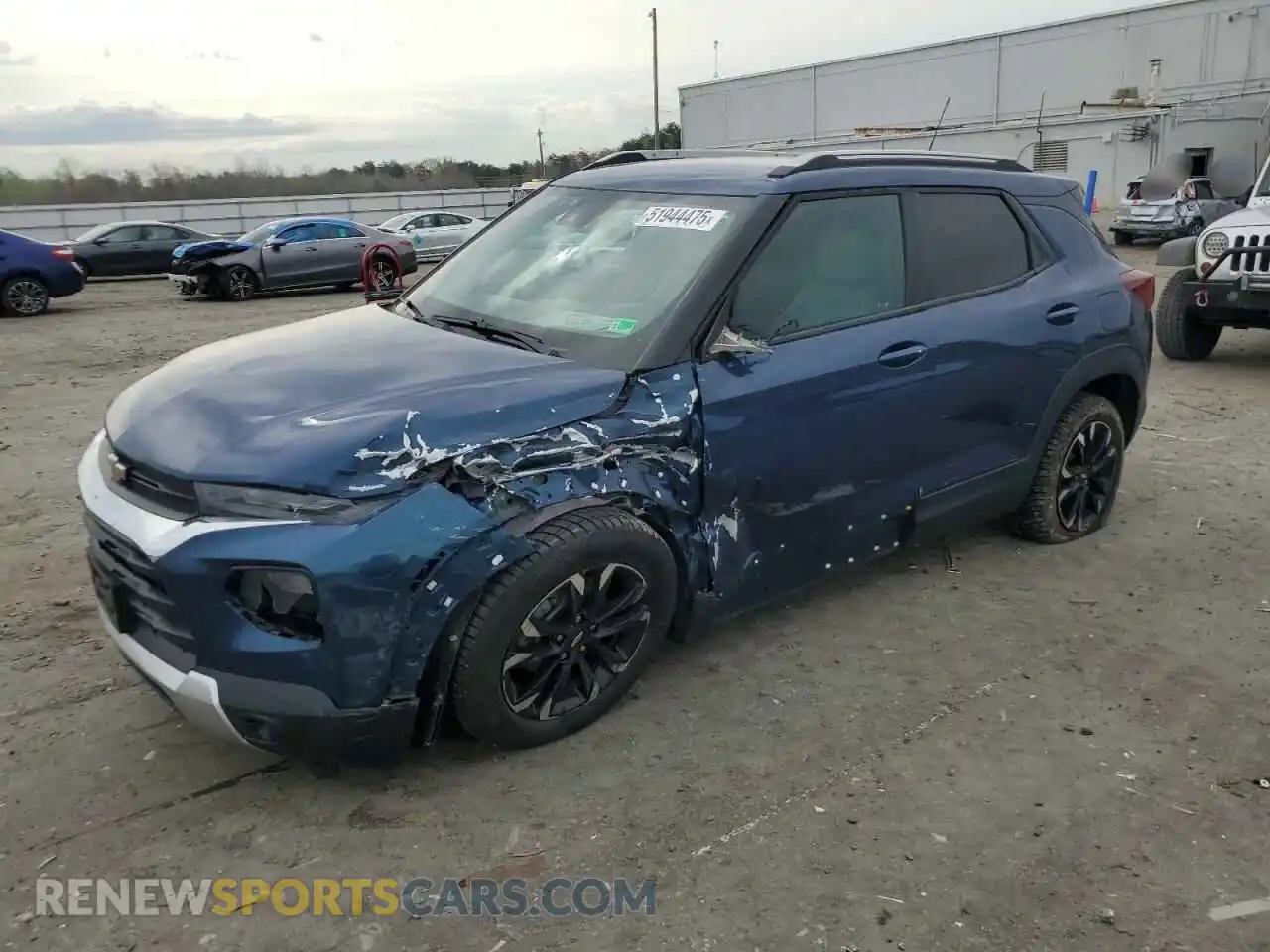 1 Photograph of a damaged car KL79MPS21MB064946 CHEVROLET TRAILBLZR 2021
