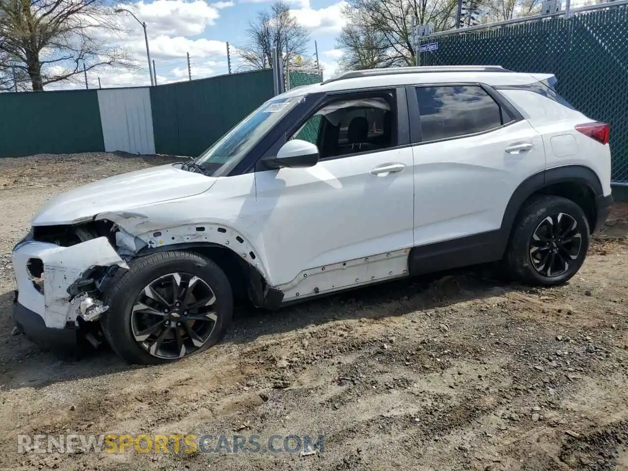 1 Photograph of a damaged car KL79MPS26MB154996 CHEVROLET TRAILBLZR 2021