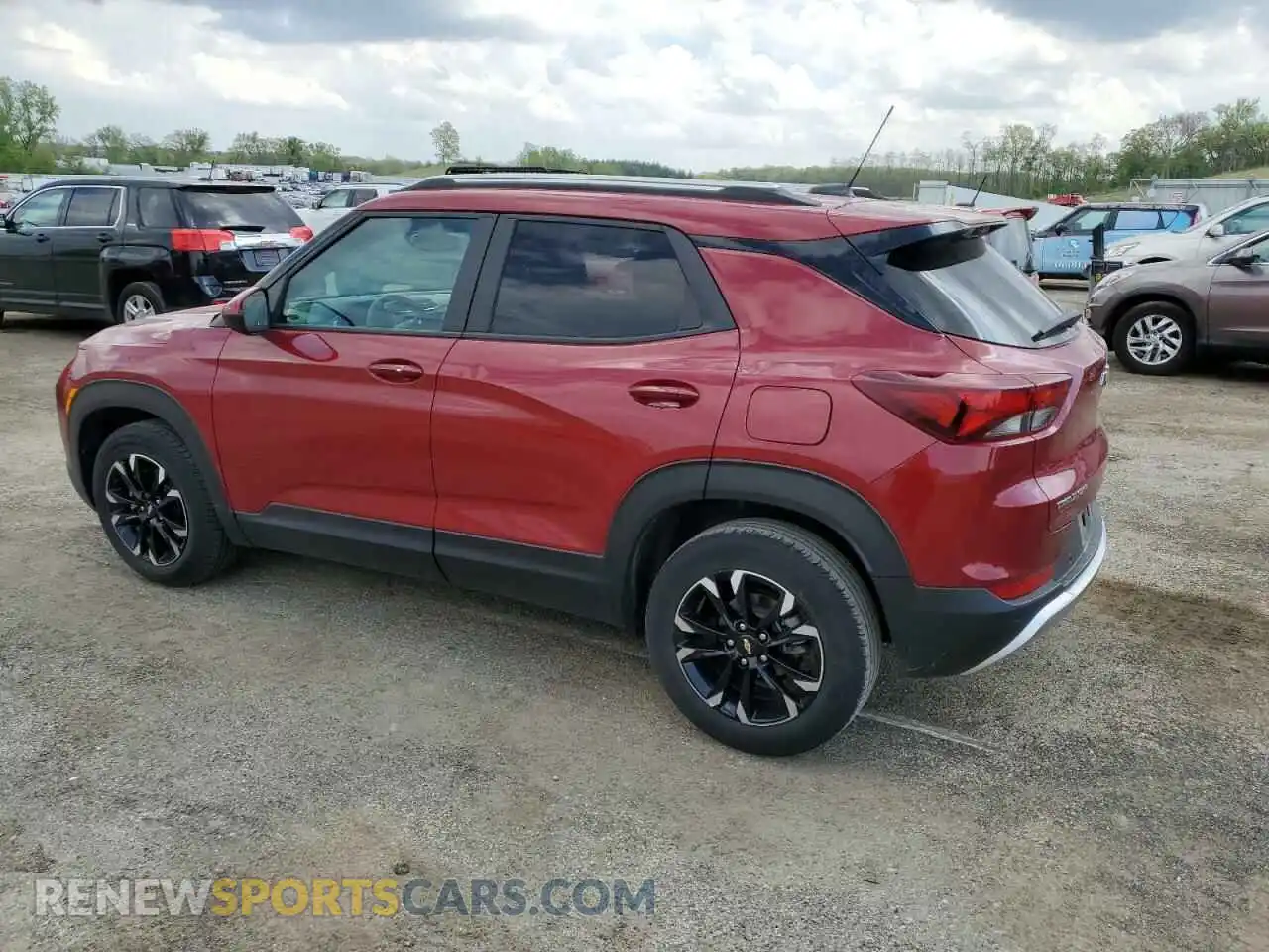 2 Photograph of a damaged car KL79MPS28MB137911 CHEVROLET TRAILBLZR 2021