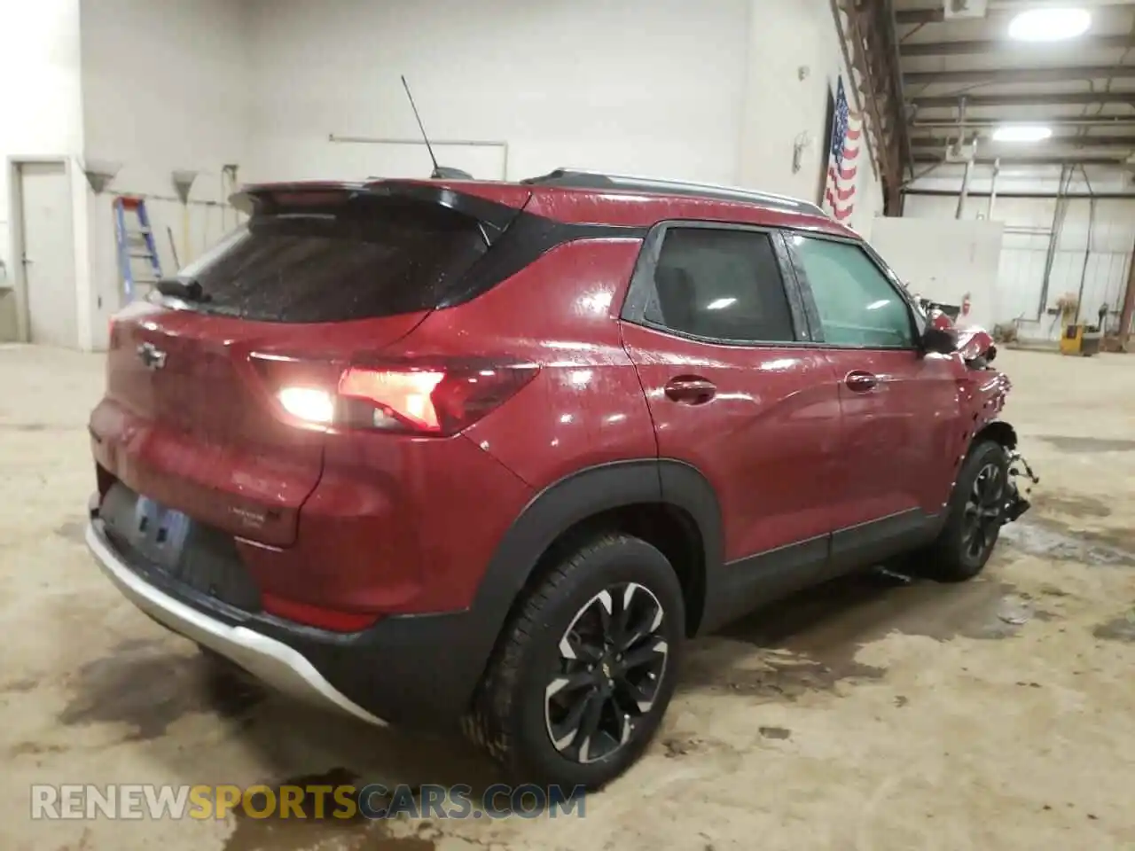 3 Photograph of a damaged car KL79MPS29MB113570 CHEVROLET TRAILBLZR 2021