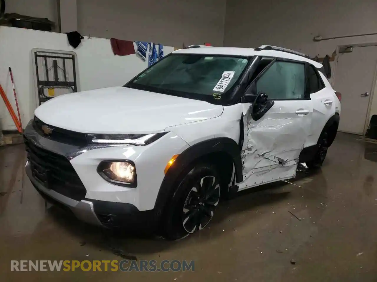 1 Photograph of a damaged car KL79MPSL1MB080170 CHEVROLET TRAILBLZR 2021