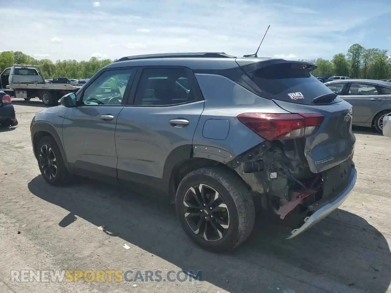 2 Photograph of a damaged car KL79MPSL2MB003078 CHEVROLET TRAILBLZR 2021