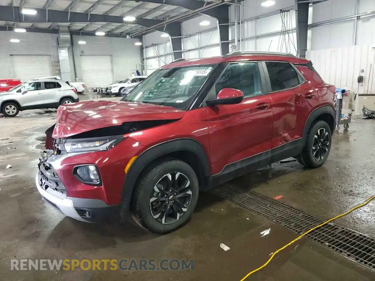 1 Photograph of a damaged car KL79MPSL3MB078386 CHEVROLET TRAILBLZR 2021