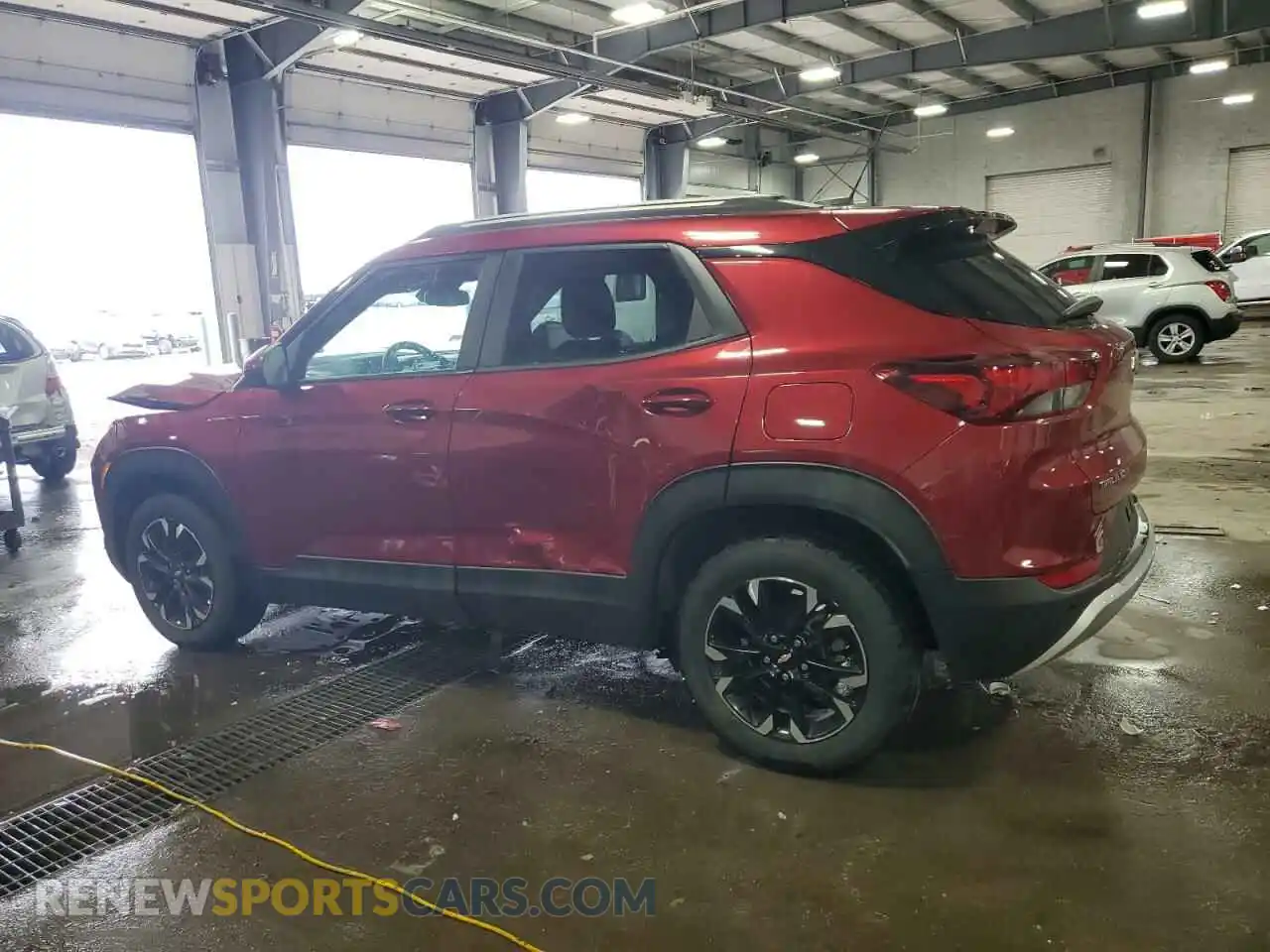 2 Photograph of a damaged car KL79MPSL3MB078386 CHEVROLET TRAILBLZR 2021