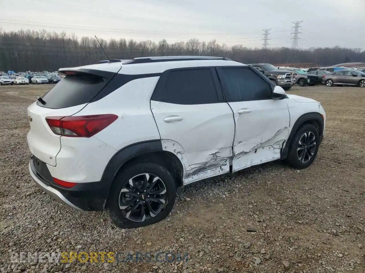 3 Photograph of a damaged car KL79MPSL5MB170275 CHEVROLET TRAILBLZR 2021