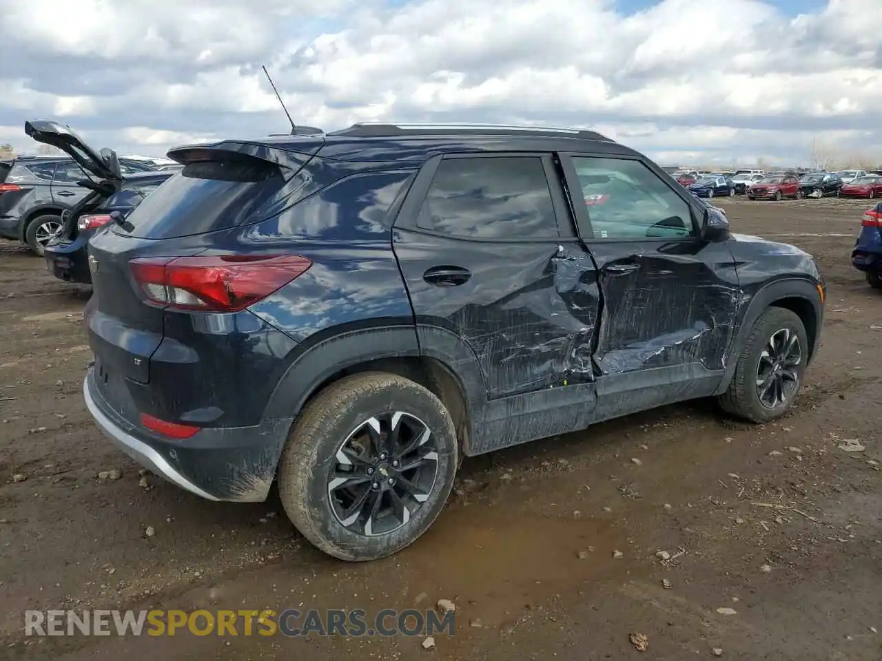 3 Photograph of a damaged car KL79MPSL7MB033354 CHEVROLET TRAILBLZR 2021