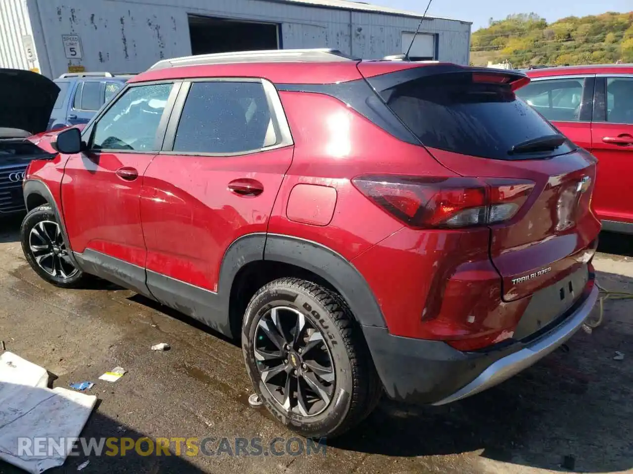 2 Photograph of a damaged car KL79MPSL8MB004140 CHEVROLET TRAILBLZR 2021