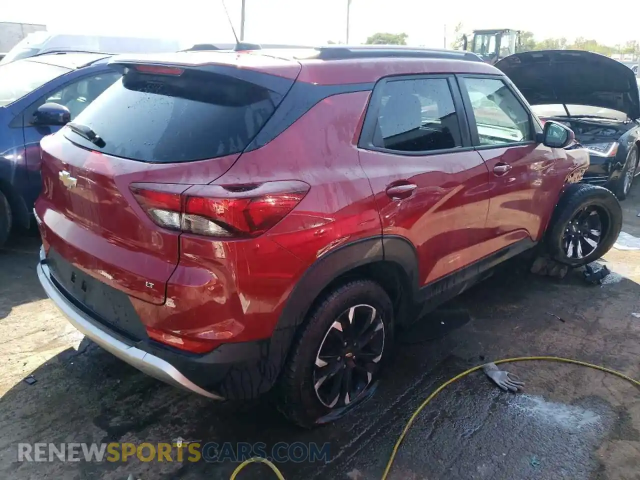 3 Photograph of a damaged car KL79MPSL8MB004140 CHEVROLET TRAILBLZR 2021