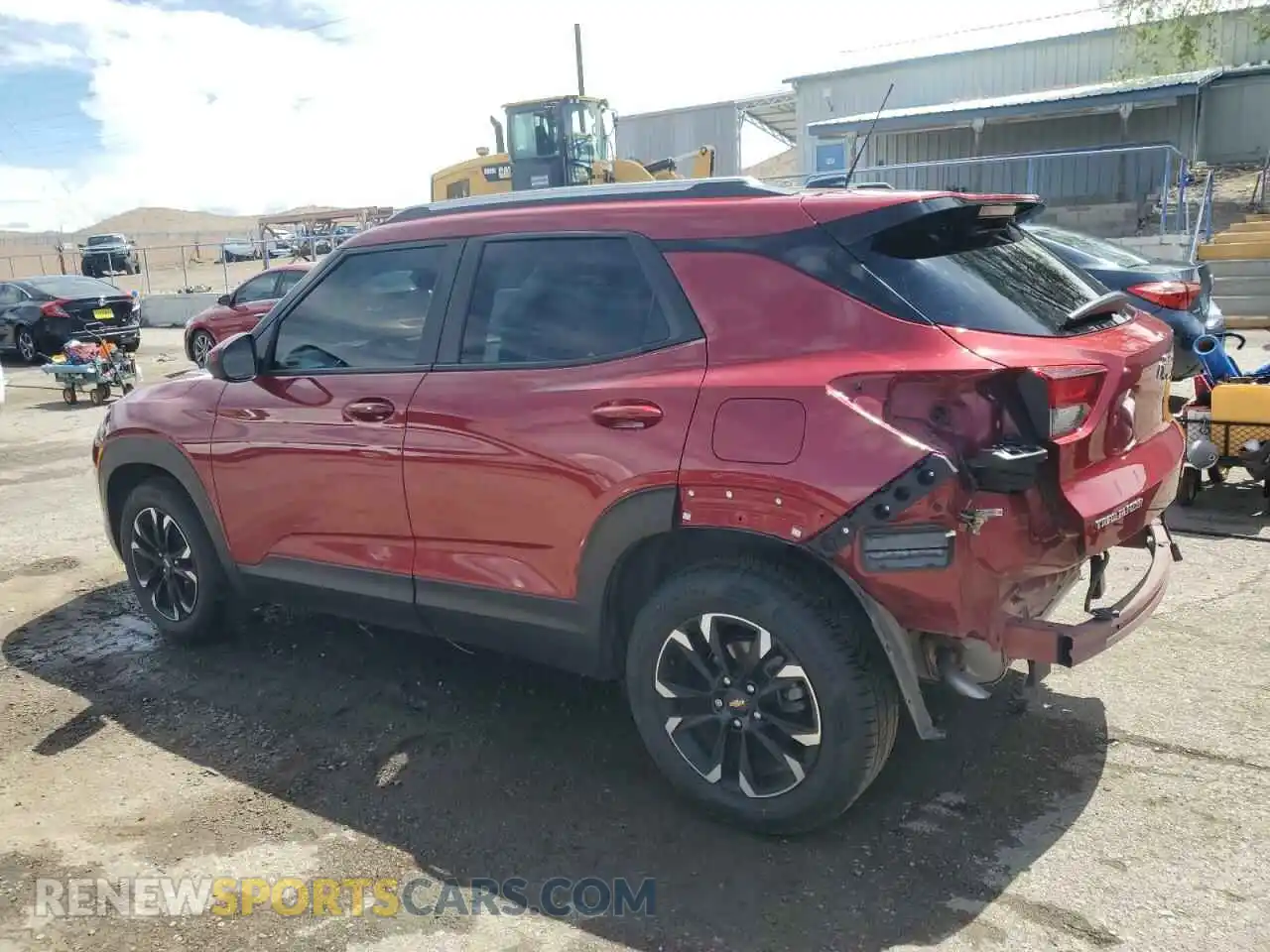 2 Photograph of a damaged car KL79MPSL9MB075413 CHEVROLET TRAILBLZR 2021