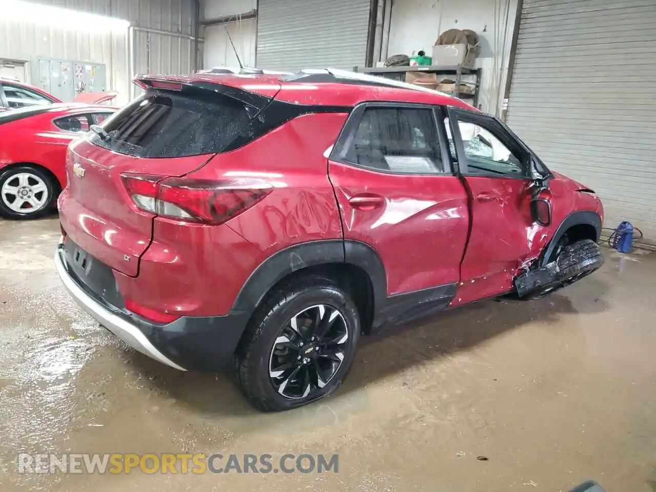 3 fotografías del automóvil dañado KL79MRSL1MB121862 CHEVROLET TRAILBLZR 2021