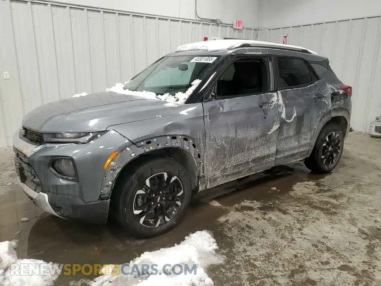 1 Photograph of a damaged car KL79MRSL3MB168908 CHEVROLET TRAILBLZR 2021
