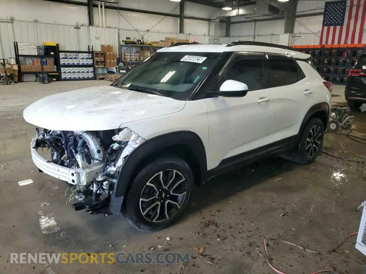 1 Photograph of a damaged car KL79MSSL6MB057972 CHEVROLET TRAILBLZR 2021