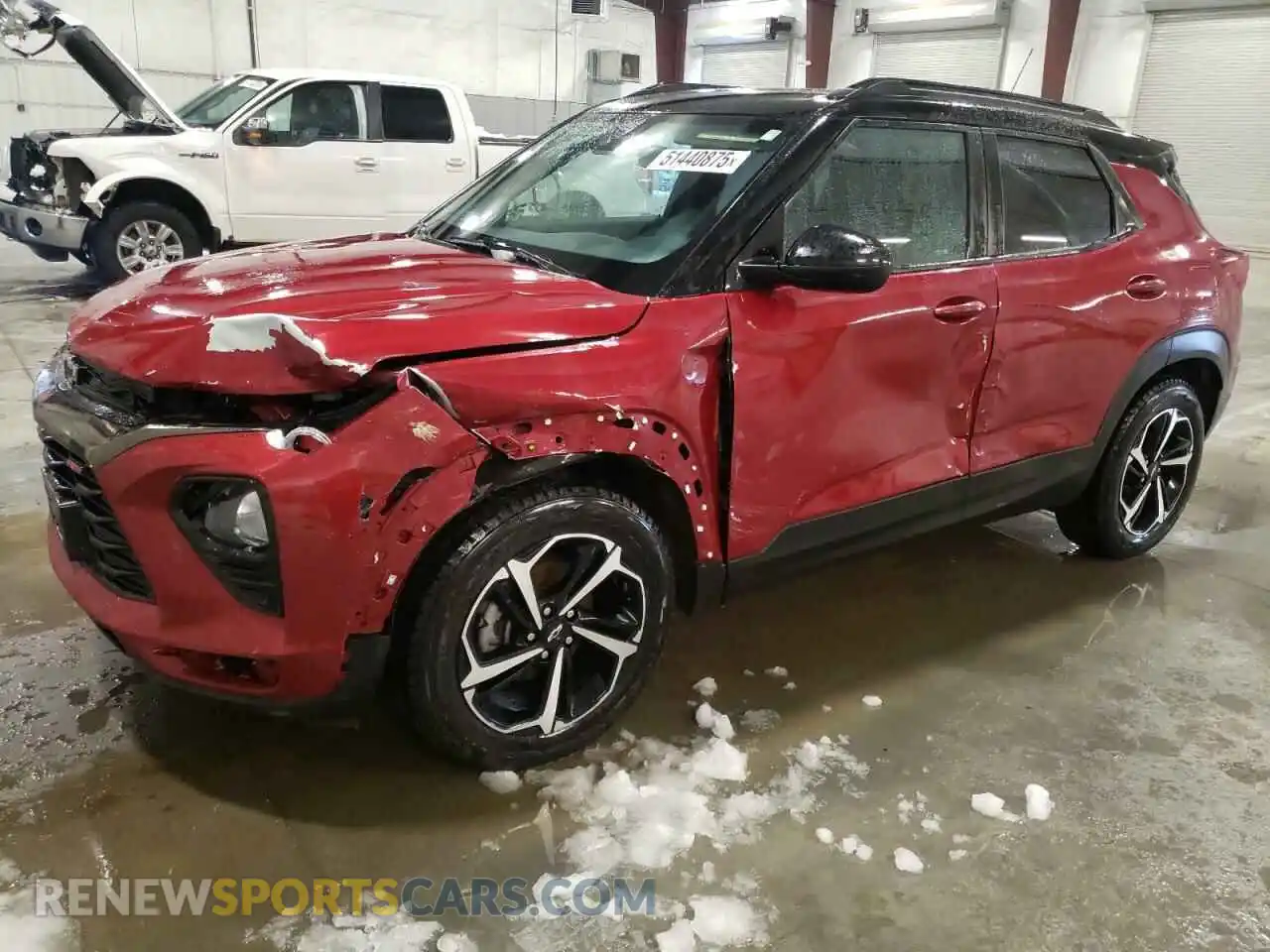 1 Photograph of a damaged car KL79MTSL1MB121261 CHEVROLET TRAILBLZR 2021