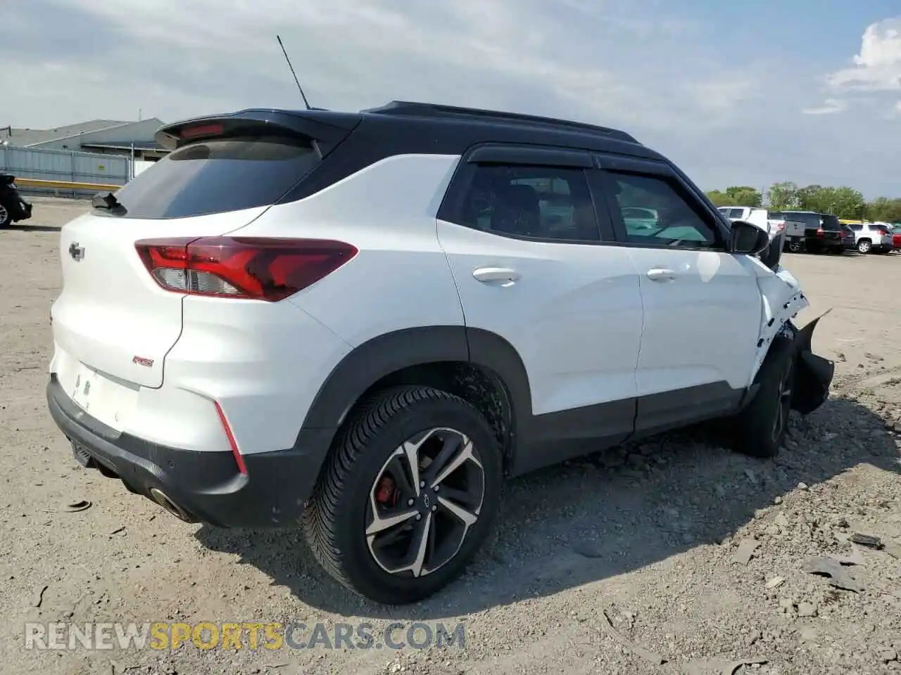 3 Photograph of a damaged car KL79MTSL2MB014350 CHEVROLET TRAILBLZR 2021