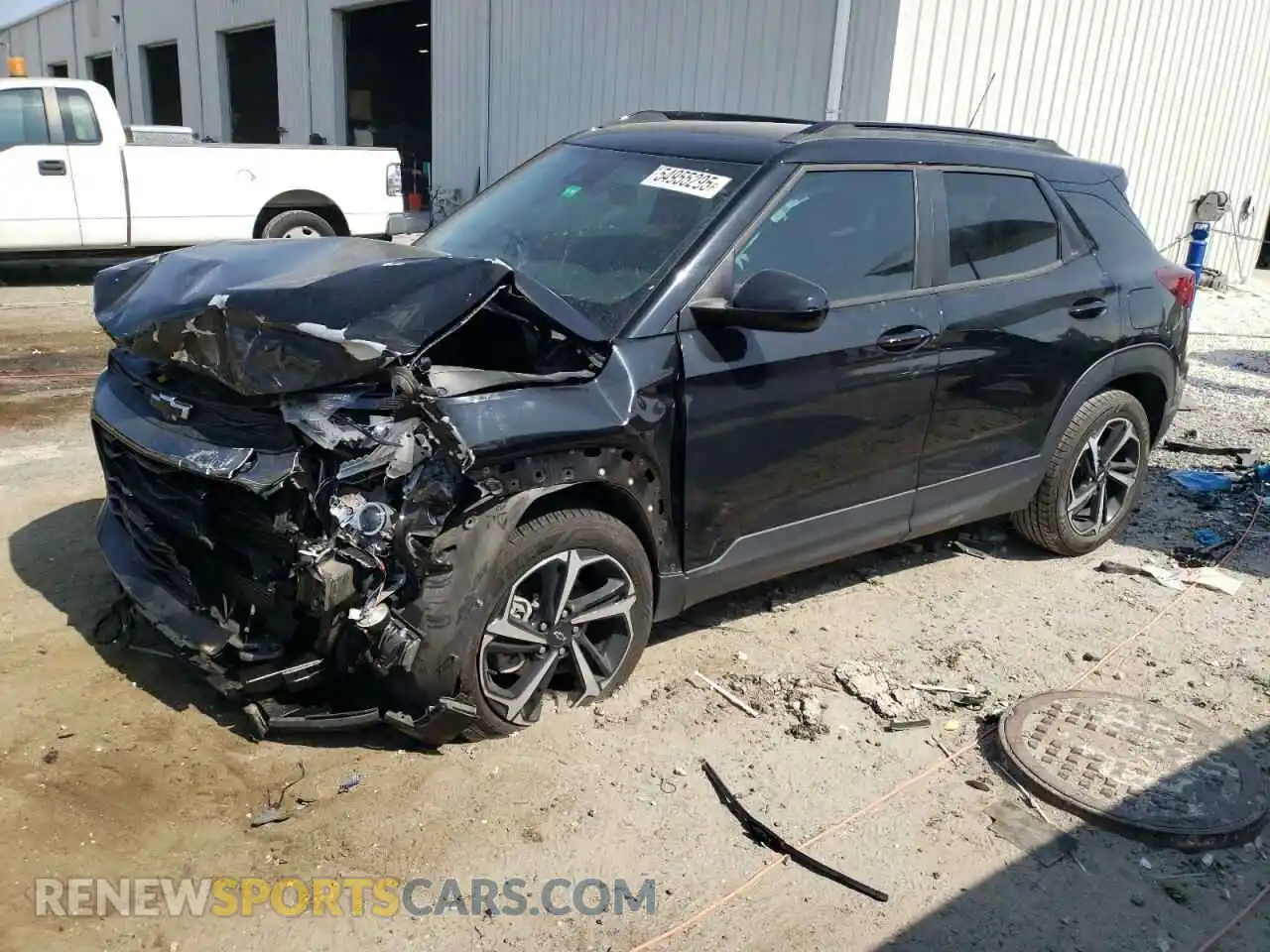 1 Photograph of a damaged car KL79MTSL2MB147299 CHEVROLET TRAILBLZR 2021