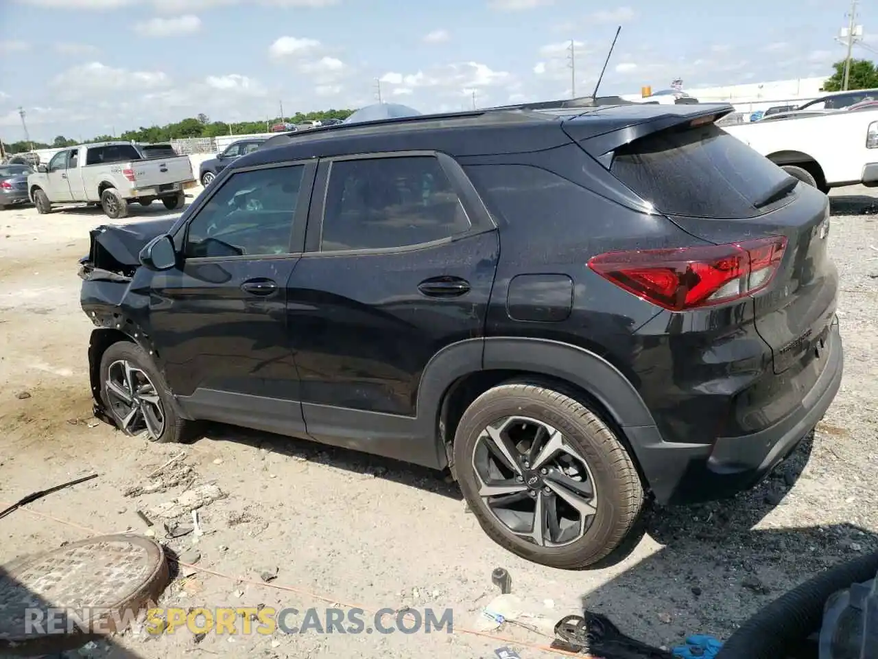 2 Photograph of a damaged car KL79MTSL2MB147299 CHEVROLET TRAILBLZR 2021