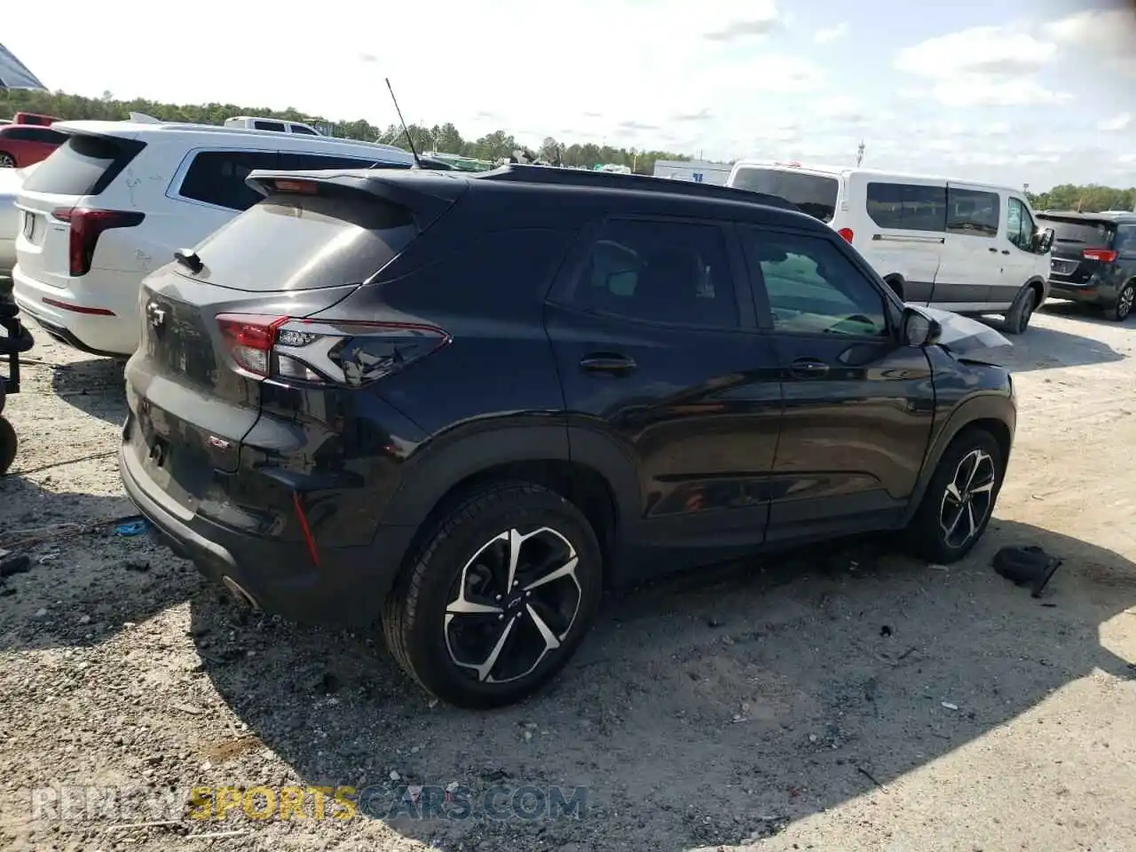 3 Photograph of a damaged car KL79MTSL2MB147299 CHEVROLET TRAILBLZR 2021
