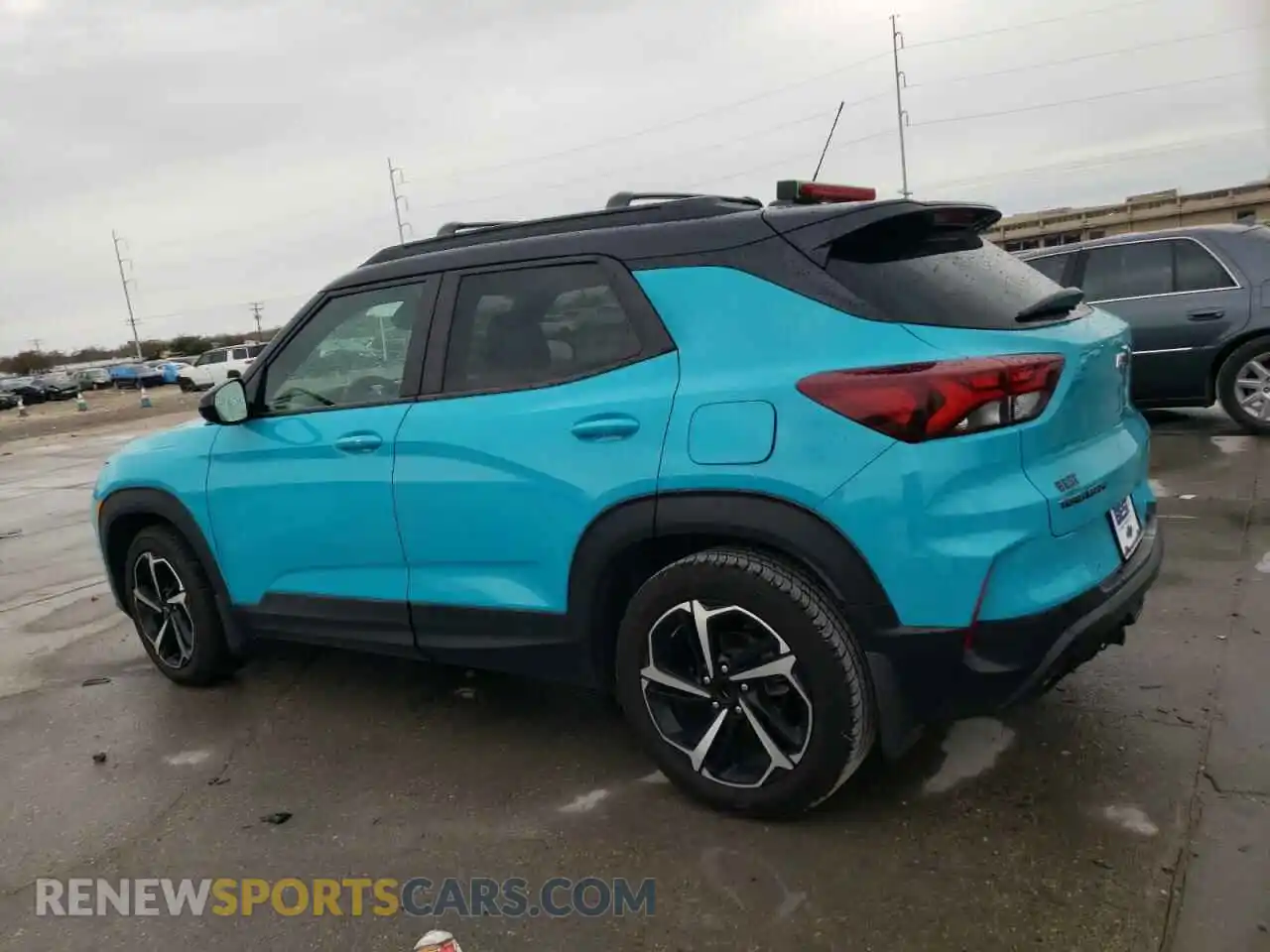 2 Photograph of a damaged car KL79MTSL5MB082786 CHEVROLET TRAILBLZR 2021