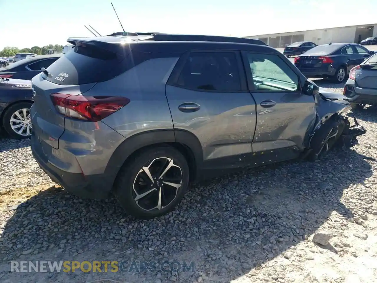 3 Photograph of a damaged car KL79MTSL5MB115639 CHEVROLET TRAILBLZR 2021