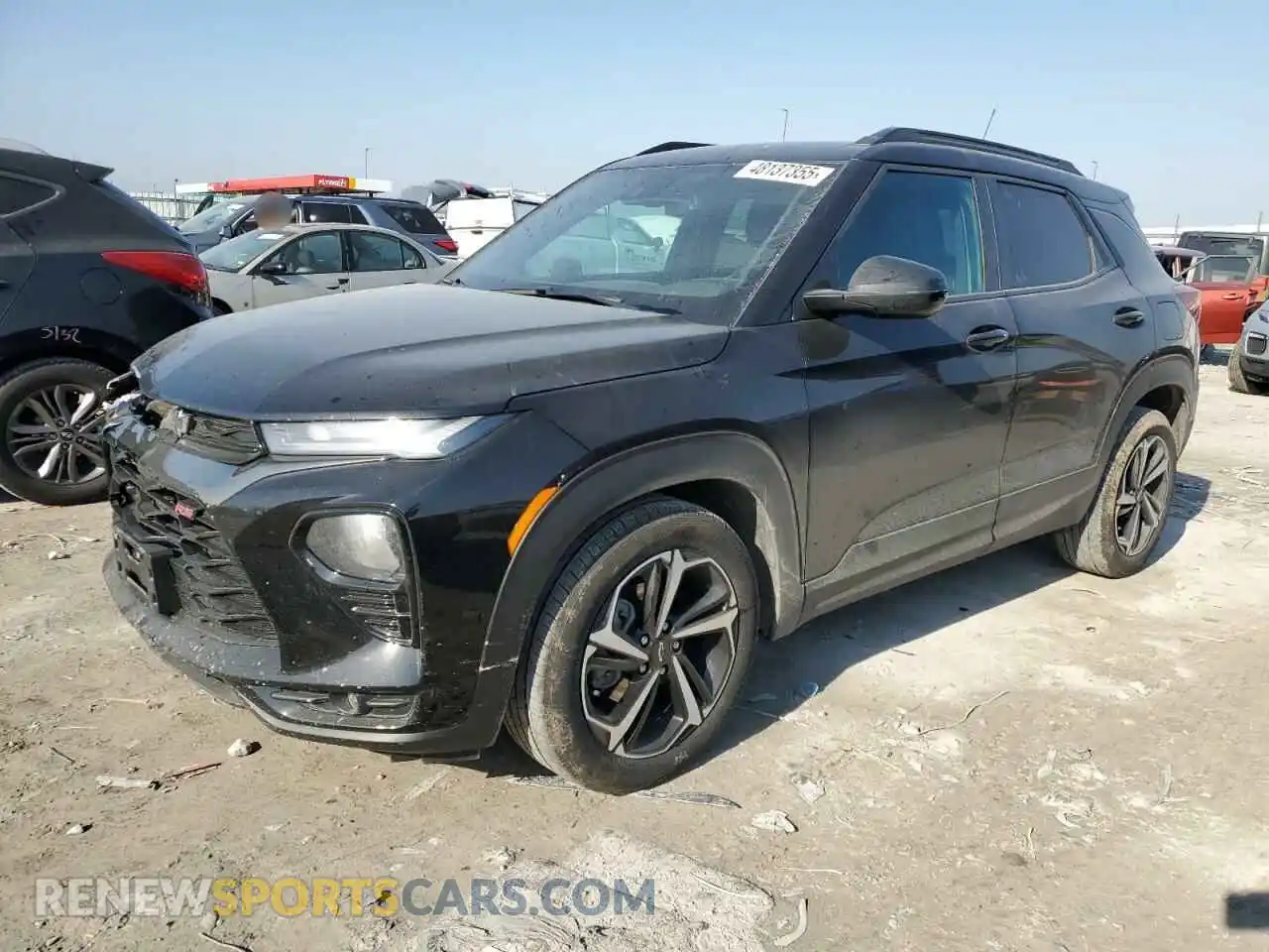 1 Photograph of a damaged car KL79MTSL6MB035735 CHEVROLET TRAILBLZR 2021