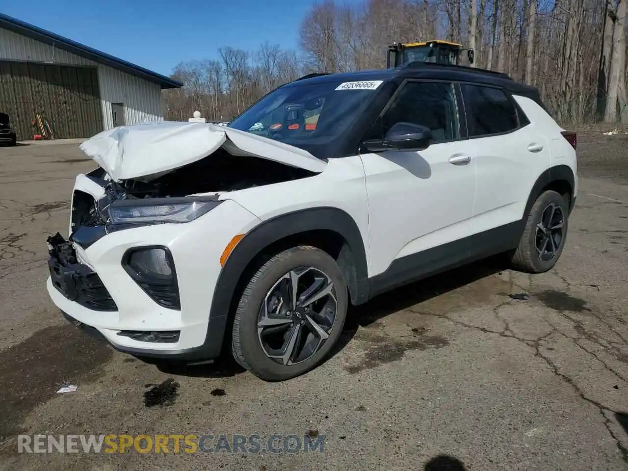 1 Photograph of a damaged car KL79MTSLXMB038847 CHEVROLET TRAILBLZR 2021