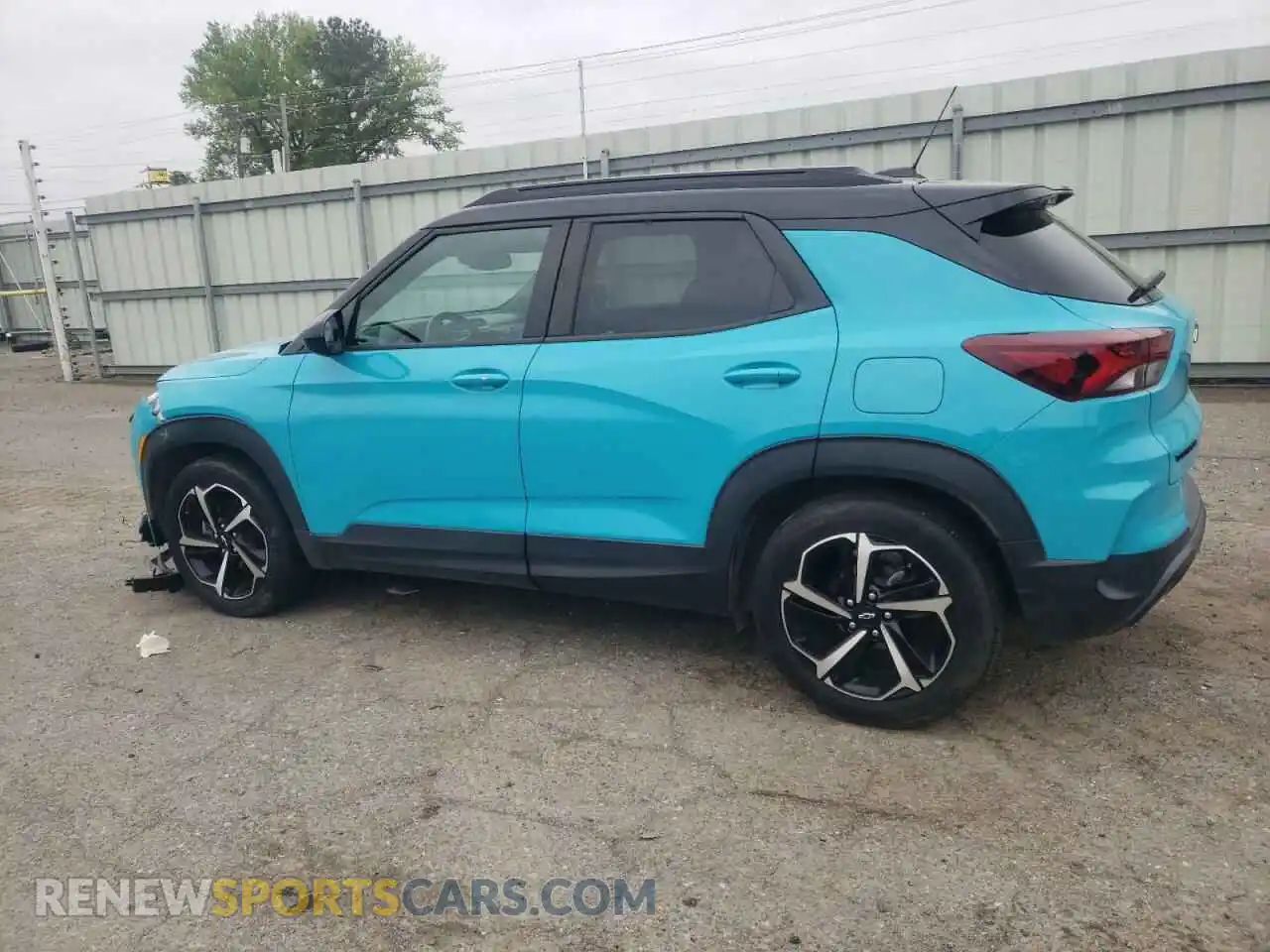 2 Photograph of a damaged car KL79MTSLXMB057320 CHEVROLET TRAILBLZR 2021