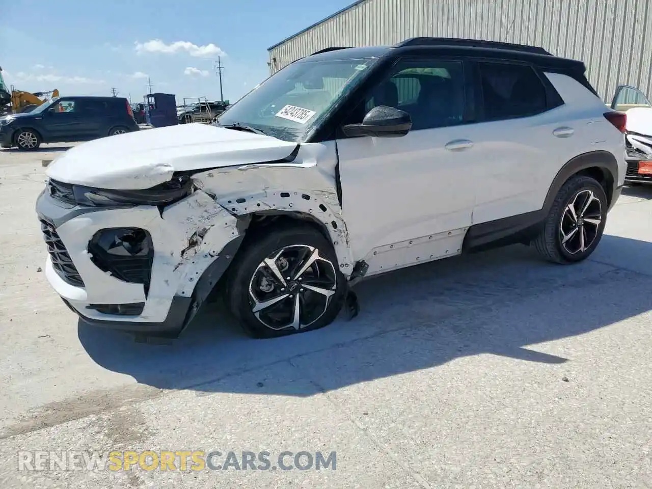 1 Photograph of a damaged car KL79MTSLXMB150581 CHEVROLET TRAILBLZR 2021