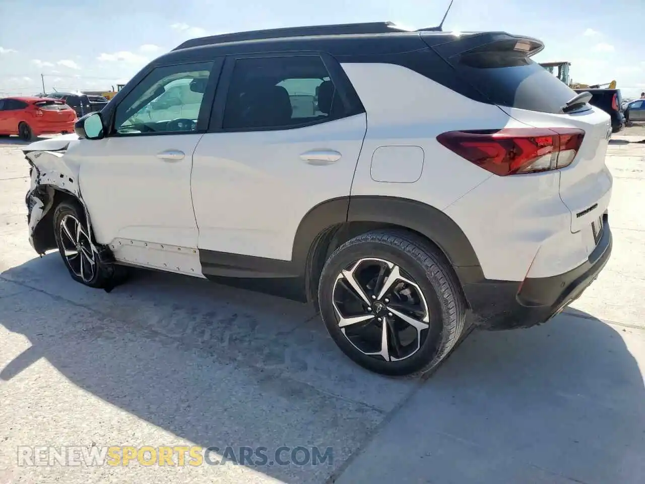 2 Photograph of a damaged car KL79MTSLXMB150581 CHEVROLET TRAILBLZR 2021