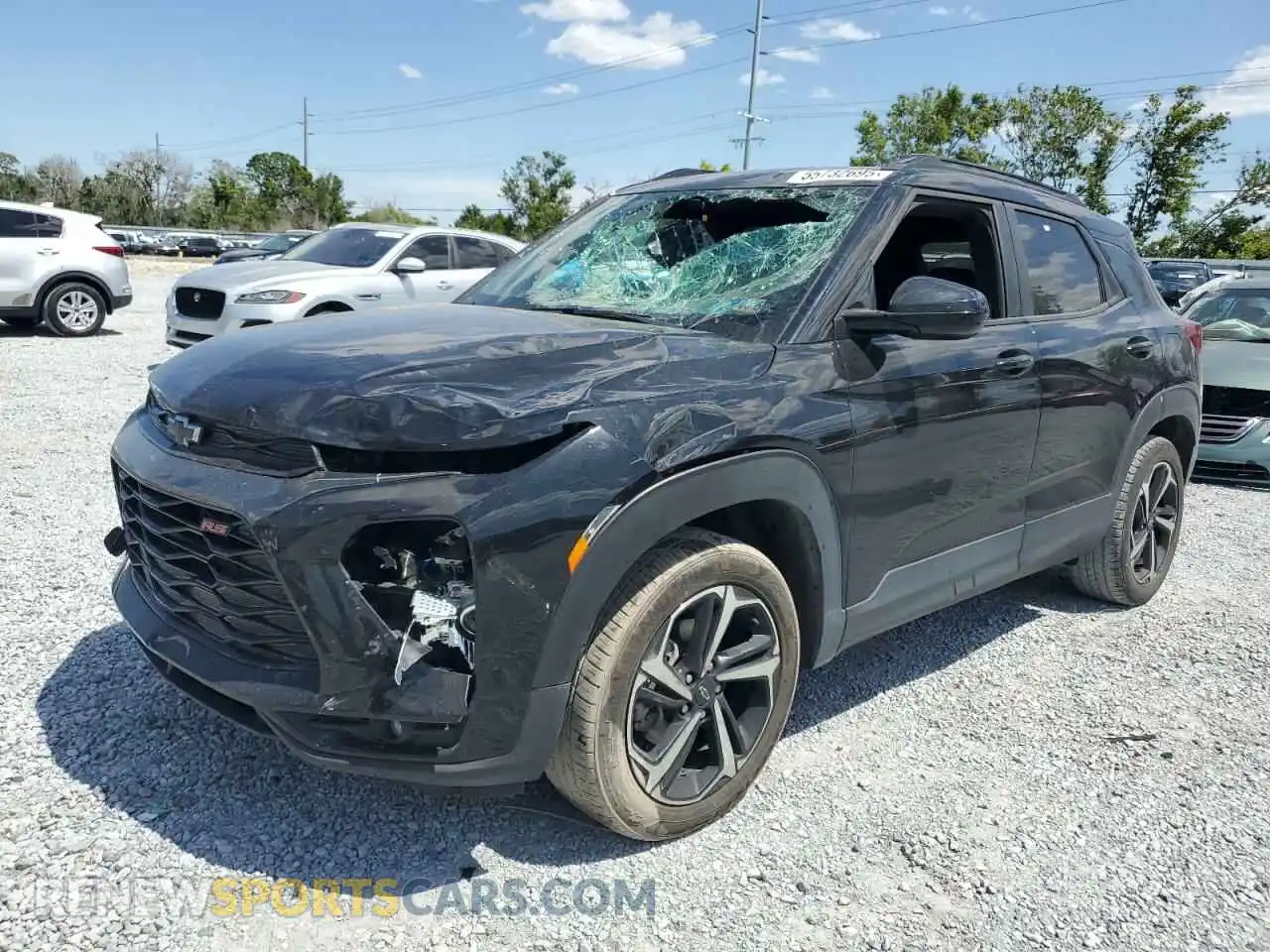 1 Photograph of a damaged car KL79MUSL1MB085318 CHEVROLET TRAILBLZR 2021
