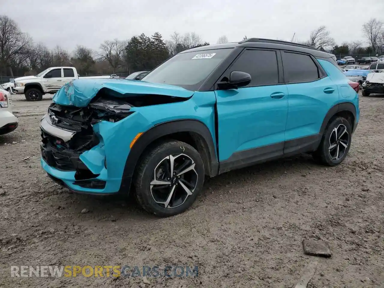1 Photograph of a damaged car KL79MUSL5MB103044 CHEVROLET TRAILBLZR 2021