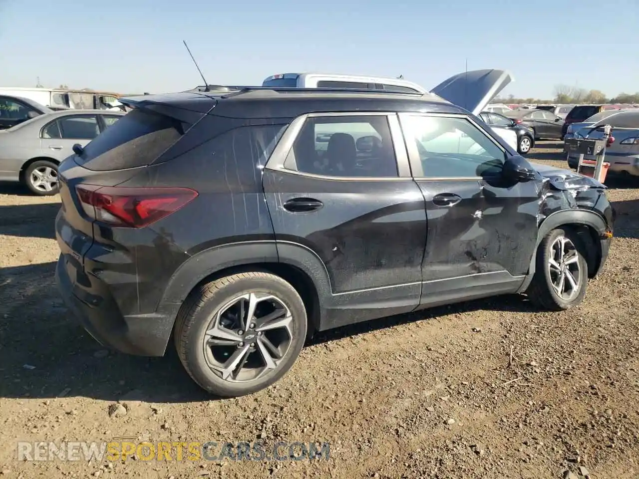 3 Photograph of a damaged car KL79MUSL7MB056499 CHEVROLET TRAILBLZR 2021