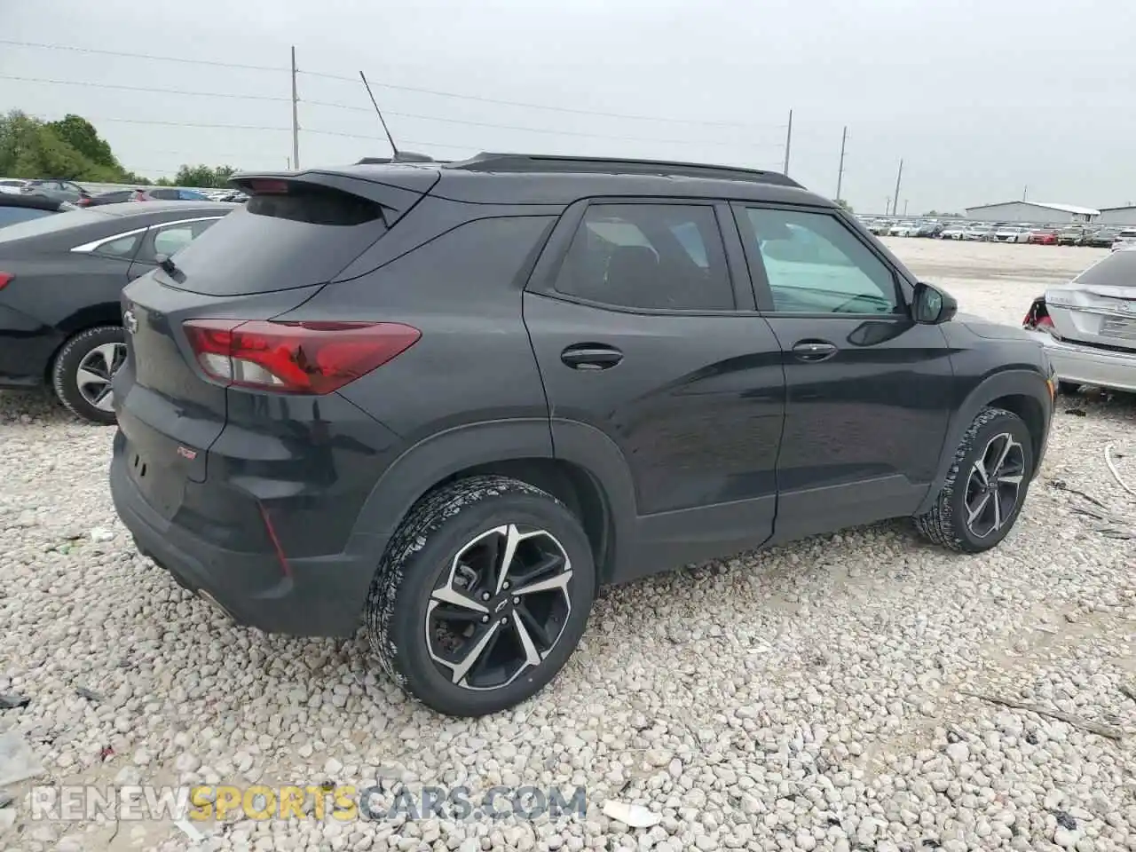 3 Photograph of a damaged car KL79MUSL9MB165238 CHEVROLET TRAILBLZR 2021