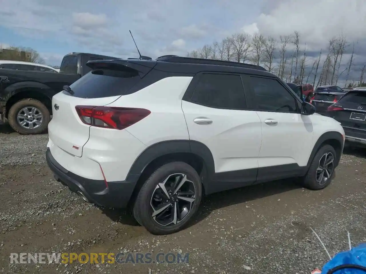 3 Photograph of a damaged car KL79MUSLXMB162882 CHEVROLET TRAILBLZR 2021
