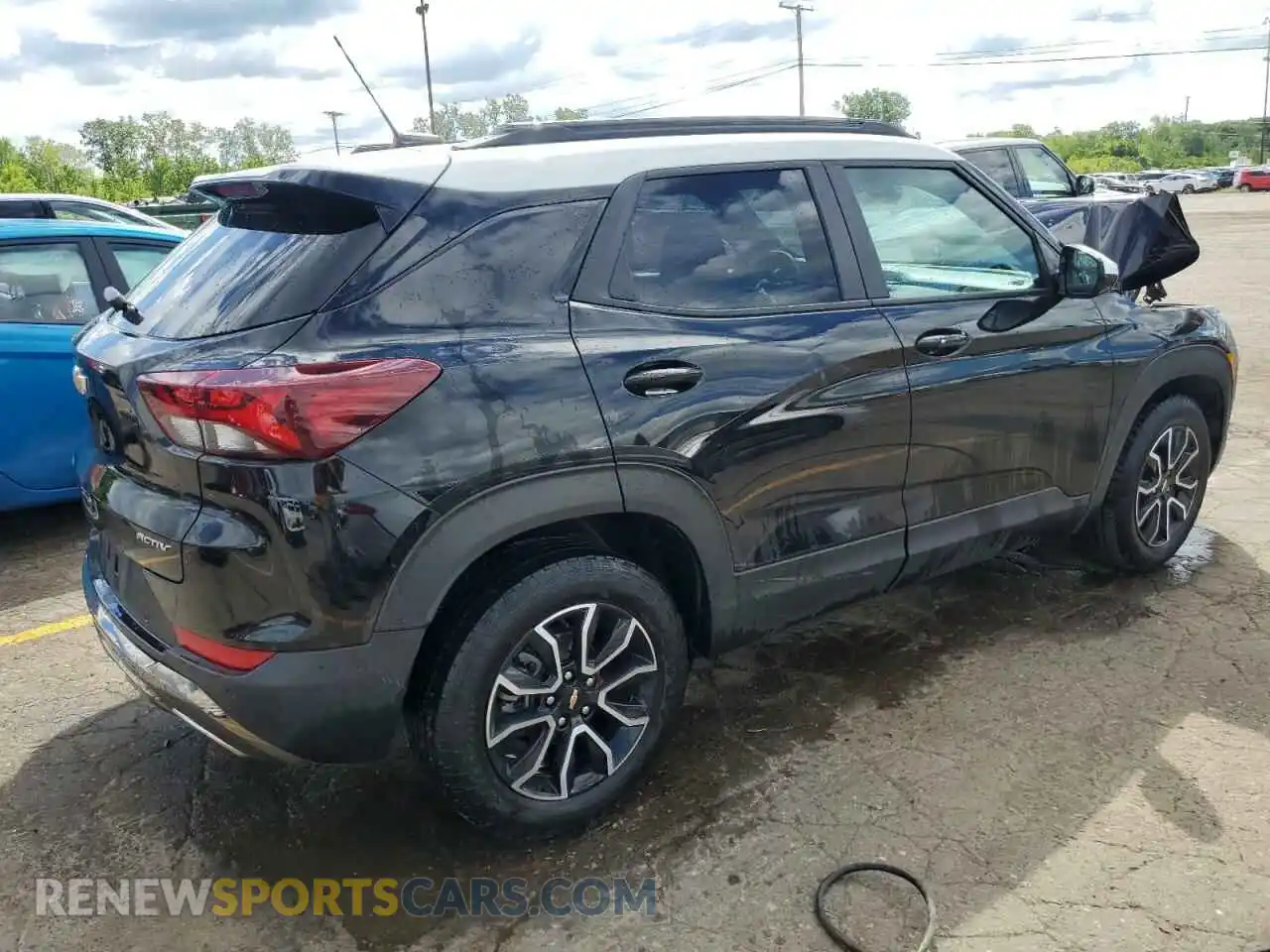 3 Photograph of a damaged car KL79MVSL1MB176904 CHEVROLET TRAILBLZR 2021