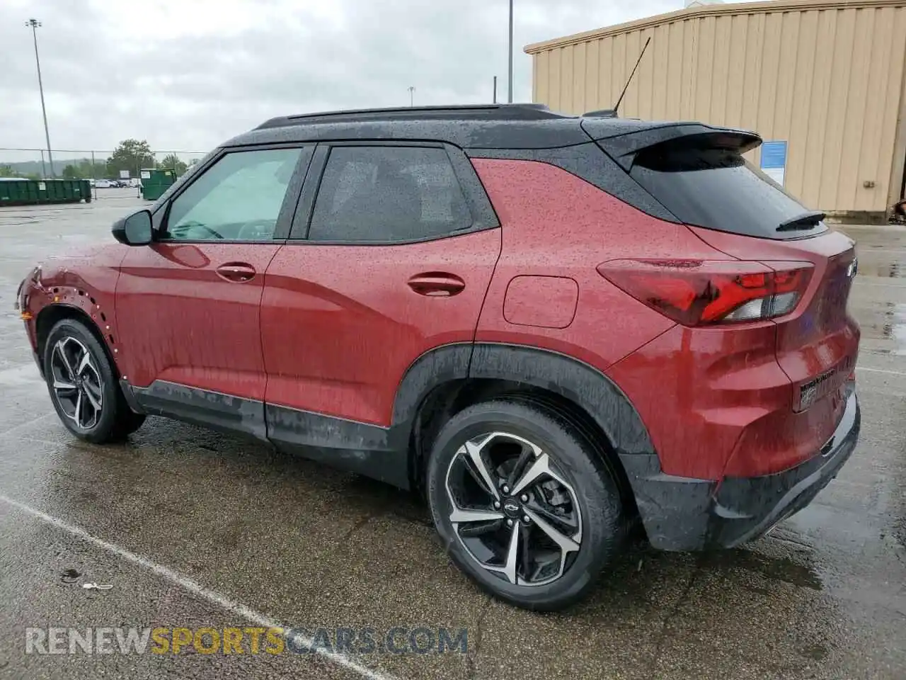 2 Фотография поврежденного автомобиля KL79MTSL0NB015952 CHEVROLET TRAILBLZR 2022