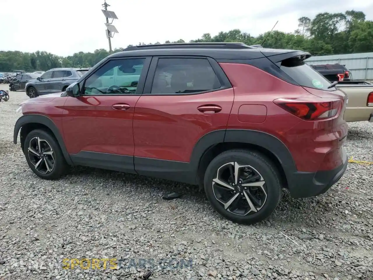 2 Photograph of a damaged car KL79MTSL2NB106348 CHEVROLET TRAILBLZR 2022