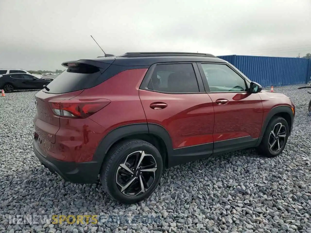 3 Photograph of a damaged car KL79MTSL3NB098065 CHEVROLET TRAILBLZR 2022
