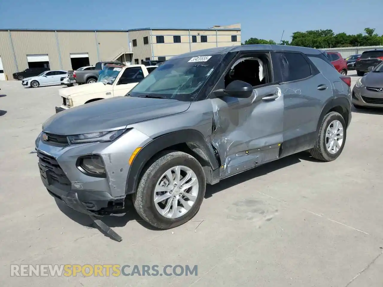 1 Photograph of a damaged car KL79MMS20PB205492 CHEVROLET TRAILBLZR 2023