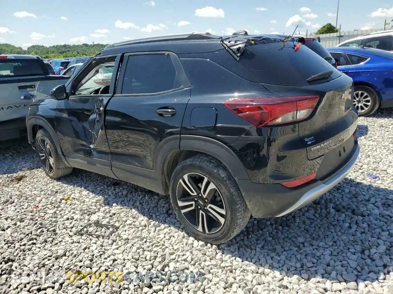 2 Photograph of a damaged car KL79MPS25PB205103 CHEVROLET TRAILBLZR 2023