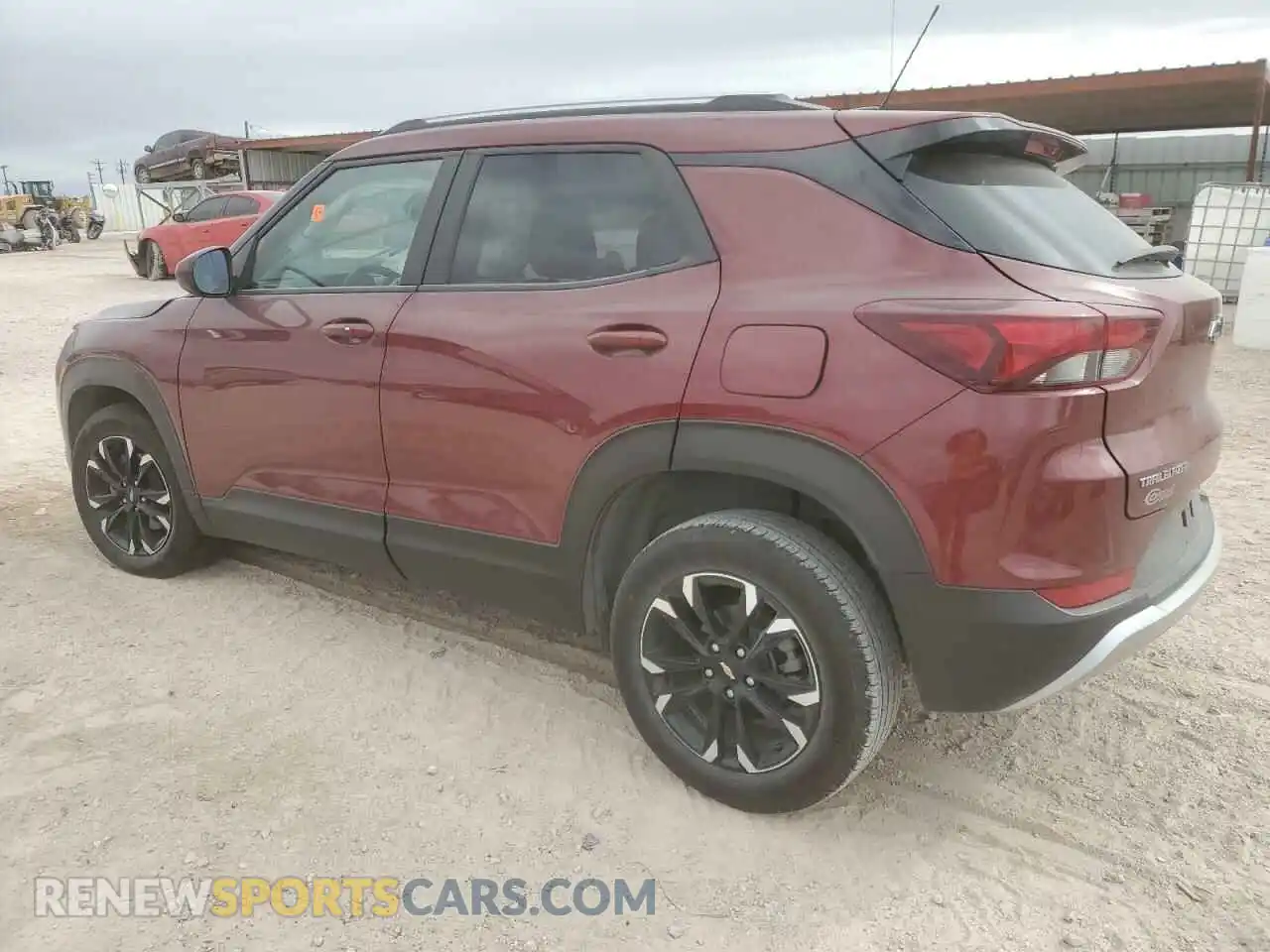 2 Photograph of a damaged car KL79MPSL5PB201562 CHEVROLET TRAILBLZR 2023