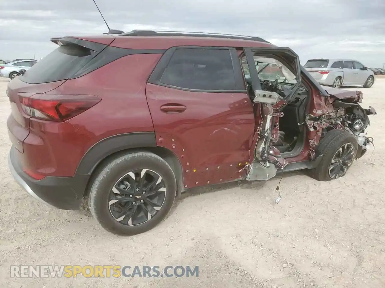 3 Photograph of a damaged car KL79MPSL5PB201562 CHEVROLET TRAILBLZR 2023