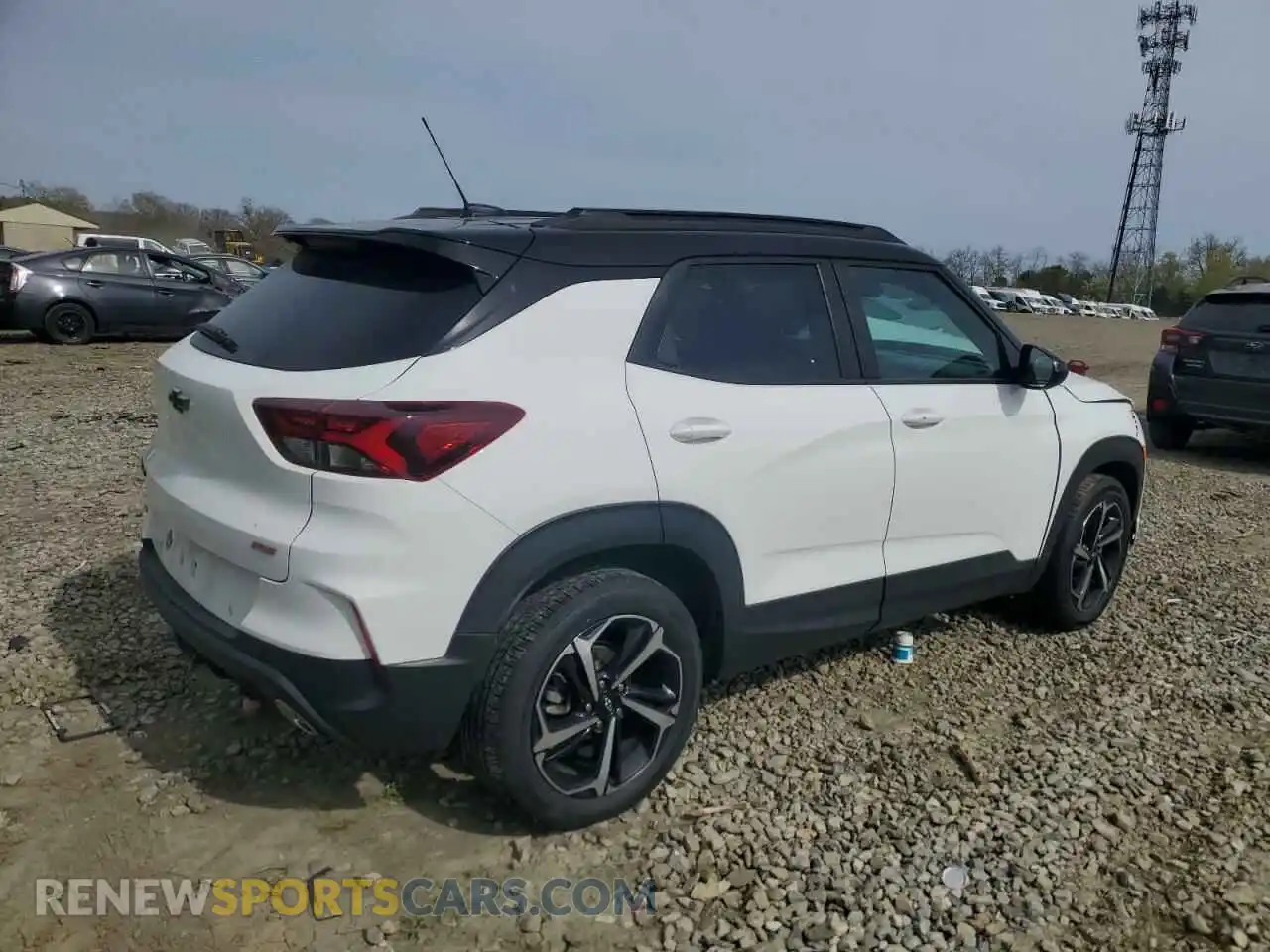 3 fotografías del automóvil dañado KL79MTSL1PB087228 CHEVROLET TRAILBLZR 2023