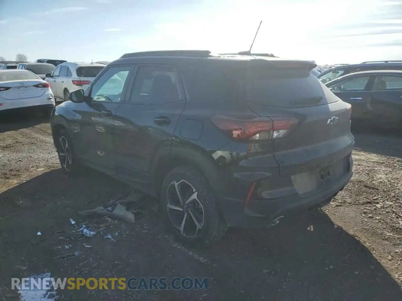 2 Photograph of a damaged car KL79MTSL4PB129147 CHEVROLET TRAILBLZR 2023