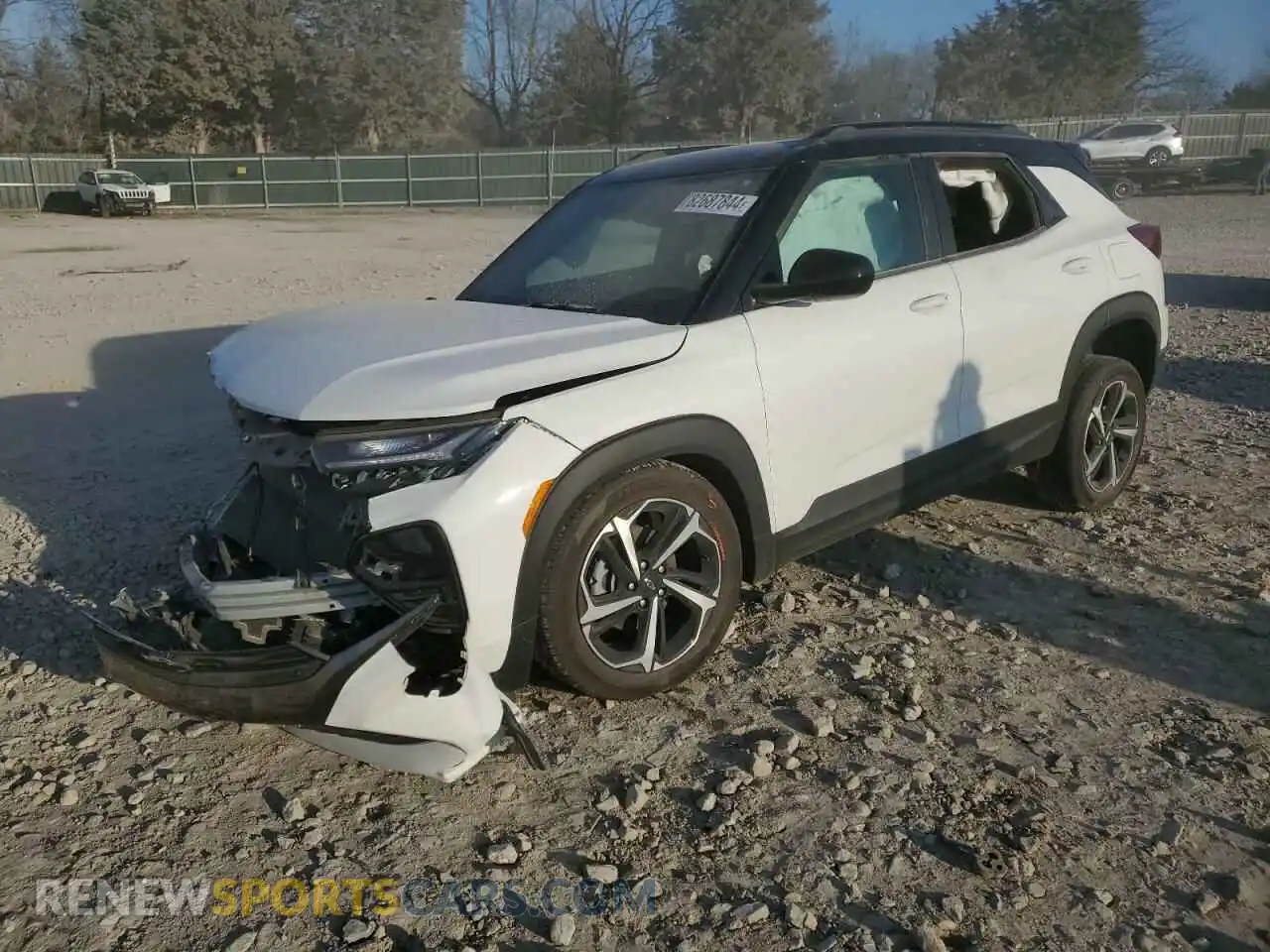 1 Photograph of a damaged car KL79MTSL5PB209721 CHEVROLET TRAILBLZR 2023